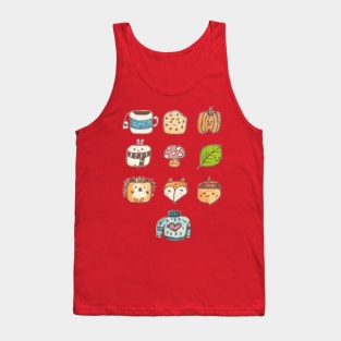 Cute Pack of Autumn Things Tank Top